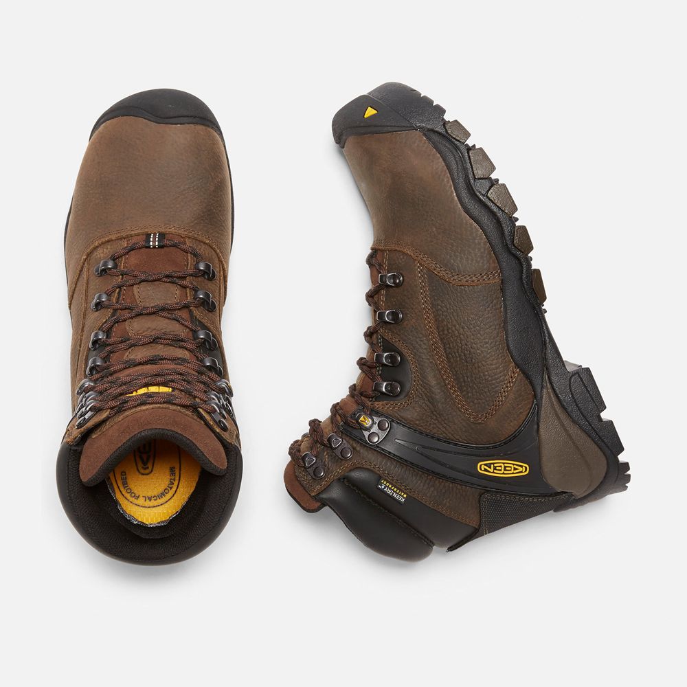 Botte de Travail Keen Homme Marron | Louisville 6\" (Steel Toe) | SATPG-6375